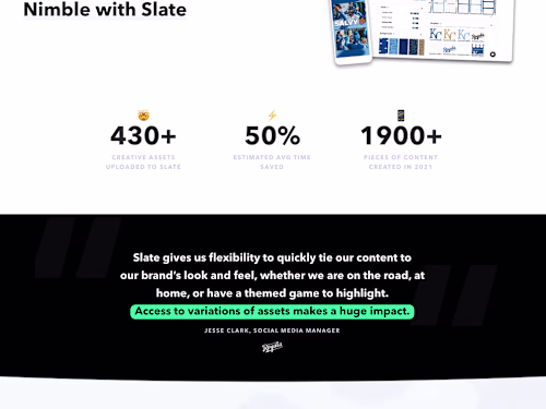 Customer Case Study: Kansas City Royals x Slate