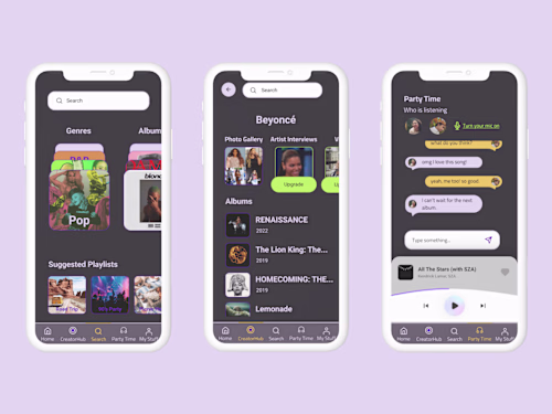 TurnTable UI/UX Design