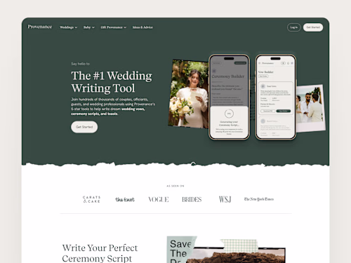 Webflow Website, CRO & SEO for an AI Startup - Provenance