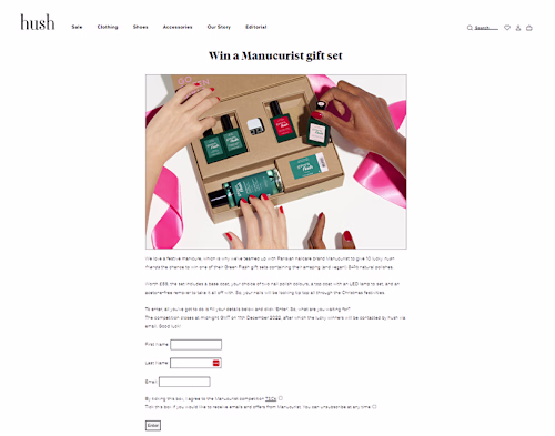 Landing Page Development with Salesforce