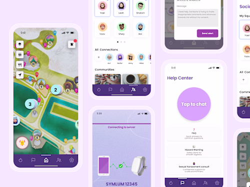 Music Festival Security Mobile App UI Design