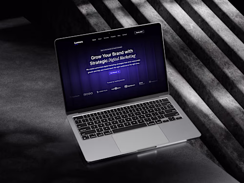 Lumora - Digital Marketing Agency Website Development