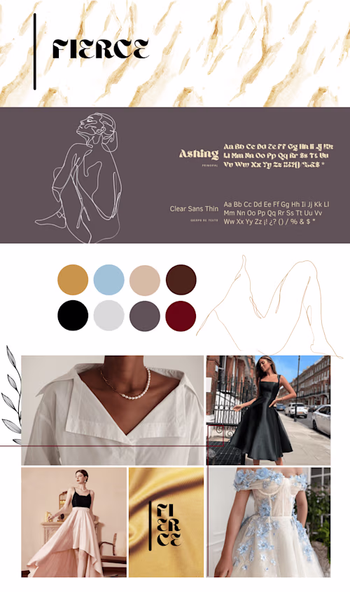 Brand Identity for a Clothing Brand