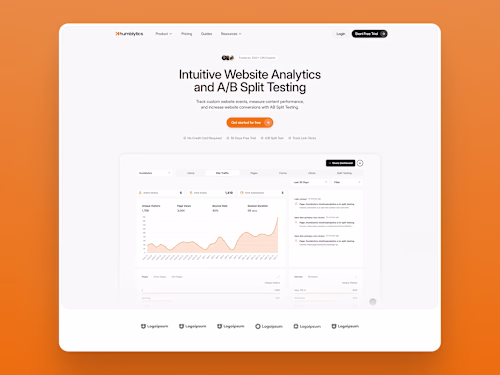 Humblytics Redesign and Framer Dev