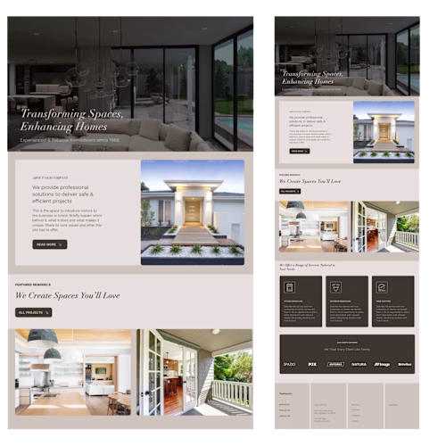 Web & Brand Design for - THE RENO CO