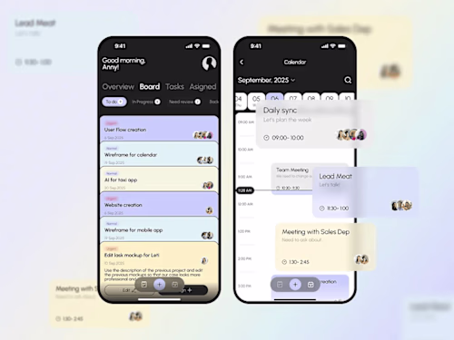 App Design for Task Management SaaS