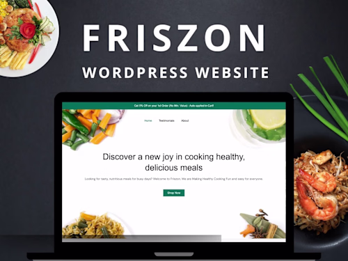 Friszon | Wordpress Website