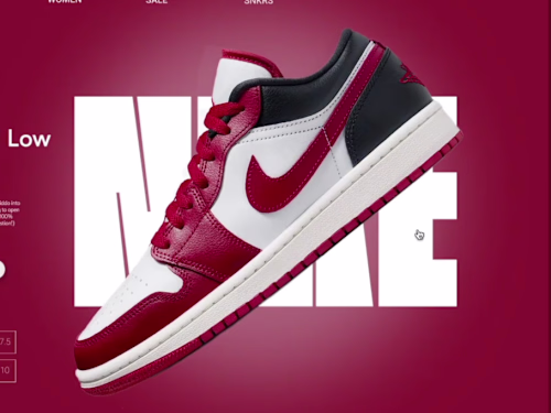 Nike Web Page Re-Design