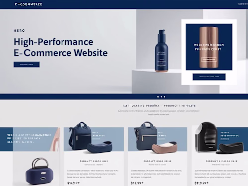 High-Performance E-commerce Website