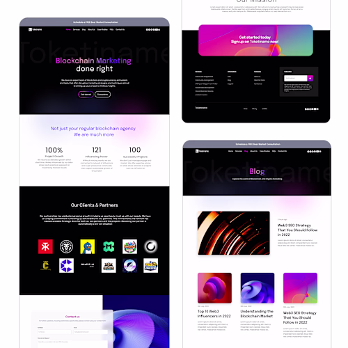 Toketiname - UI/UX Design