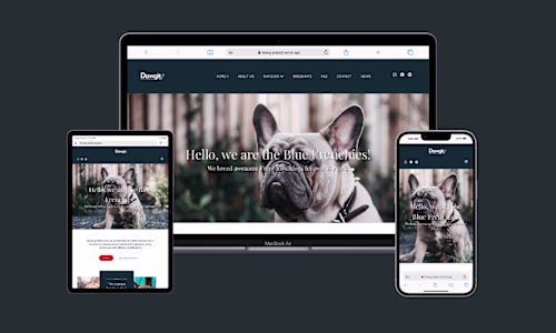 Project: Dawgs – Dog Breeding Website Development Time: 20 D...