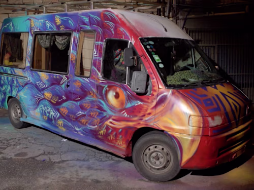 Faluja Street Artist Eagle Van| Music Score