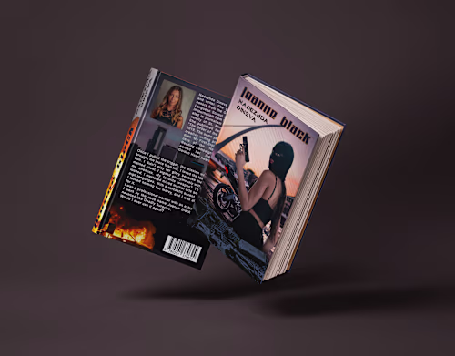 I'm thrilled to share a recent book cover design project! 📖...