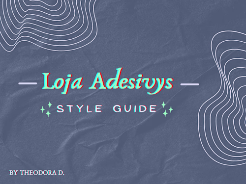 Online Indie Shop Style Guide
