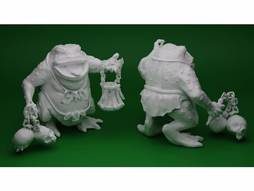 Bullywug Shaman by minimach_