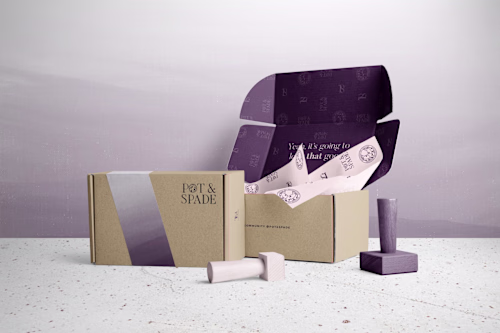 Packaging and Brand Design for Pot & Spade - wildhivestudio.com