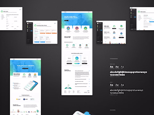 Branding / UI / UX at Cersty by SEEK