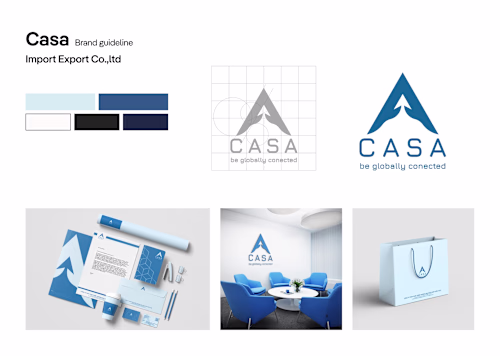 ⛴️ Casa Brand Identity