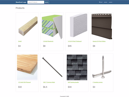 Full-Stack E-commerce Site