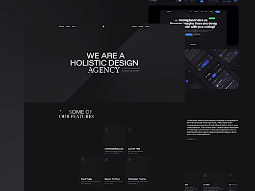 KreativKraft — Design Agency Portfolio in Framer