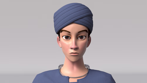 3D Character model for Animaiton