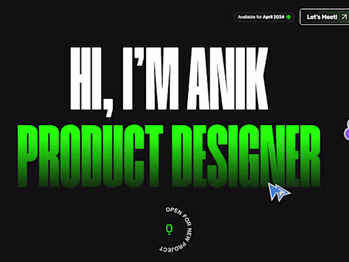 Portfolio - Build with Framer