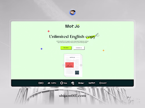 MotJo — Unlimited English Copywriting