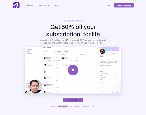 SaaS Design & Development for LeadGen Platform