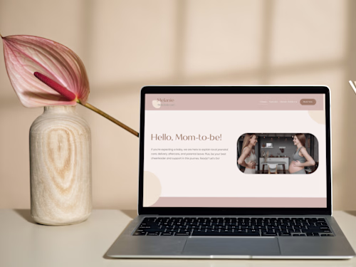 Squarespace Yoga Coach Standard Website Design