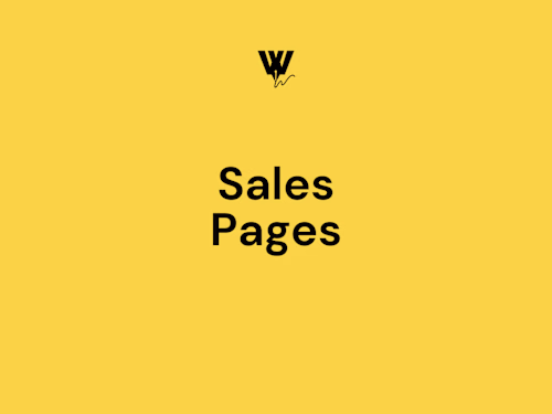 Sales Pages