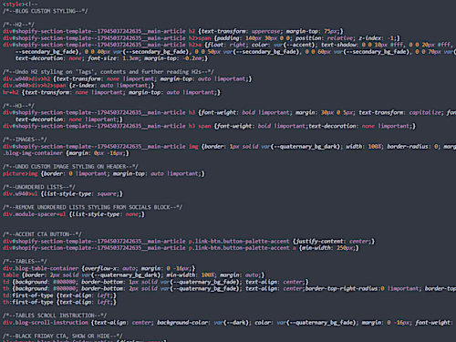  Redesigned Shopify Blog 