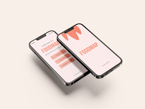 UI/UX Design - FOODMAP