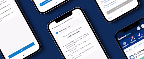 Redesign of Trial and Purchase Flows in the Booking.com AppStore