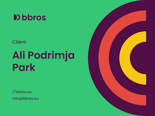 Ali Podrimja - Amphitheatre and Urban Park / Logo 