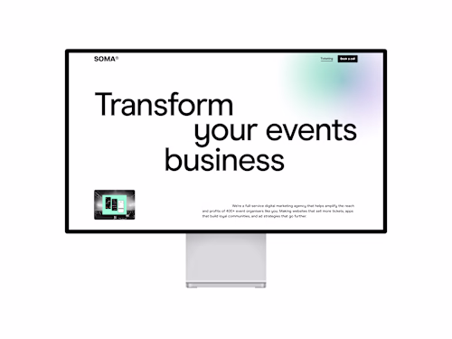 SOMA - A Digital Marketing Agency | Webflow Development