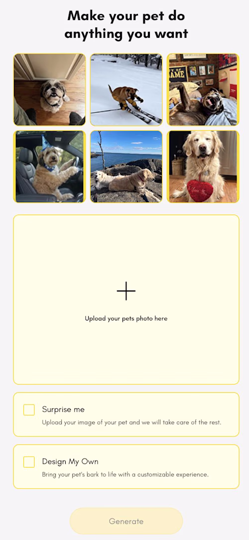 PetAnimate AI | Character-Consistent Video Gen
