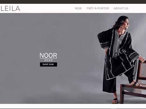 Shopify Store Setup for Leila