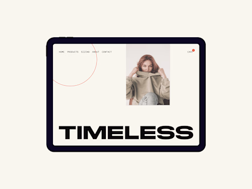 Timeless · Brand Identity & UI/UX Design