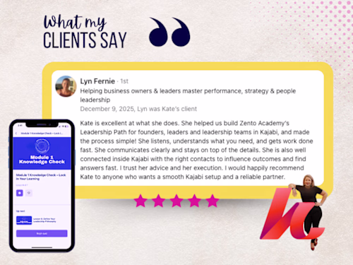 Building a B2B Leadership Academy with Modules & Community