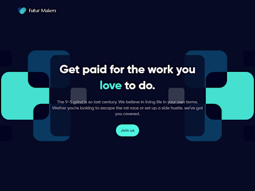 Futur Makers' Landing Page Design & Development