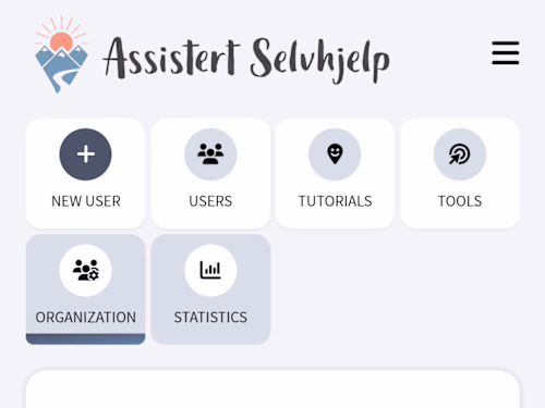 Logg inn for helsepersonell | Assistert Selvhjelp