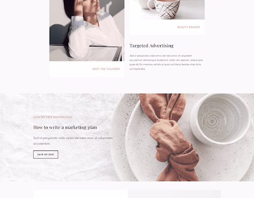 Holistic Brand Marketing Template :: Squarespace 7.1