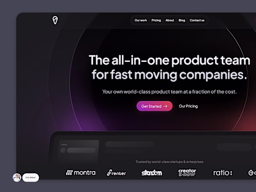 Creme Digital Landing Page