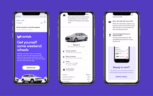 Lyft Rentals - Email and Ad Campaign