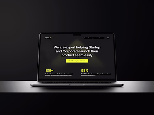Spectup Landing Page