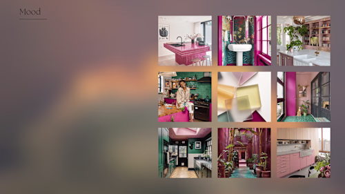 Colorful Maximalist Kitchen Design on Behance