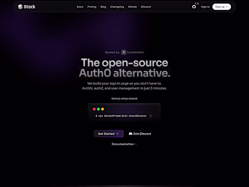 Stack Auth — the open-source Auth0 & Clerk alternative