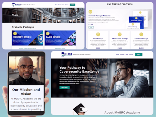 Full Design & Kajabi Website Creation