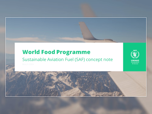 World Food Programme UNHAS Presentation