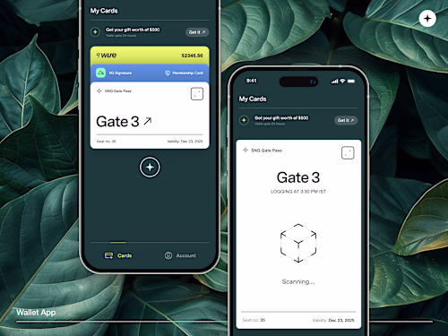 All your passes and payment cards - one smart wallet.